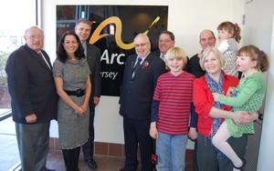 The Arc of New Jersey unveils a new lobby sign