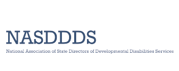 Logo that says NASDDDS: National Association of State Directors of Developmental Disabilities Services