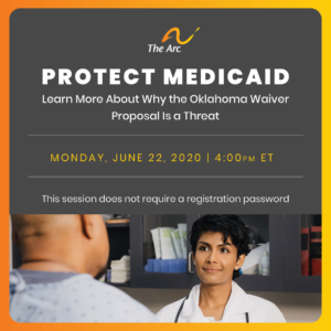 Webinar: Protect Medicaid: Learn More About Why the Oklahoma Waiver Proposal Is a Threat