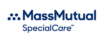 Logo of five blue dots next to blue text that reads: MassMutual Special Care